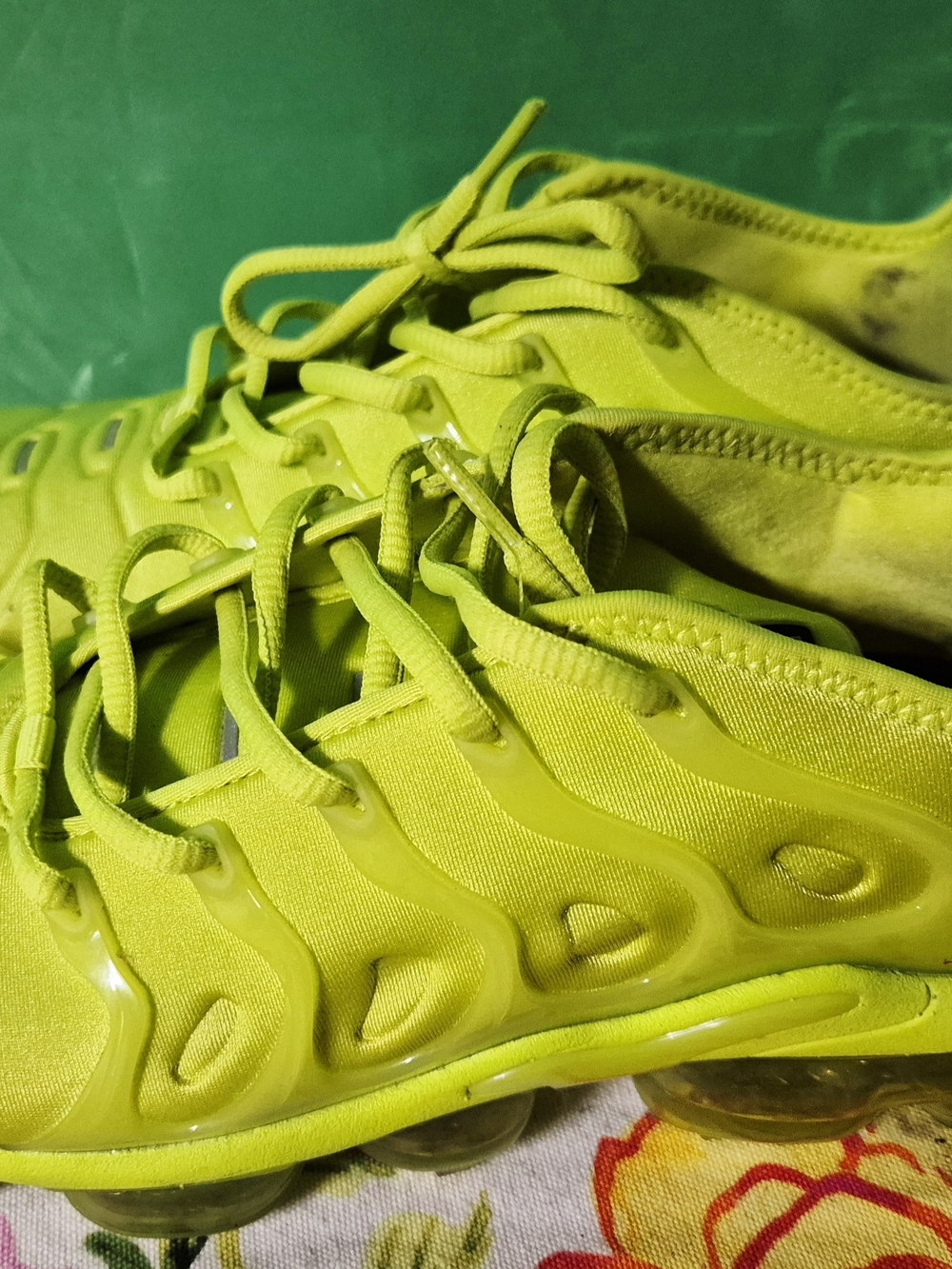 Nike Neon Yellow Athletic Sneakers